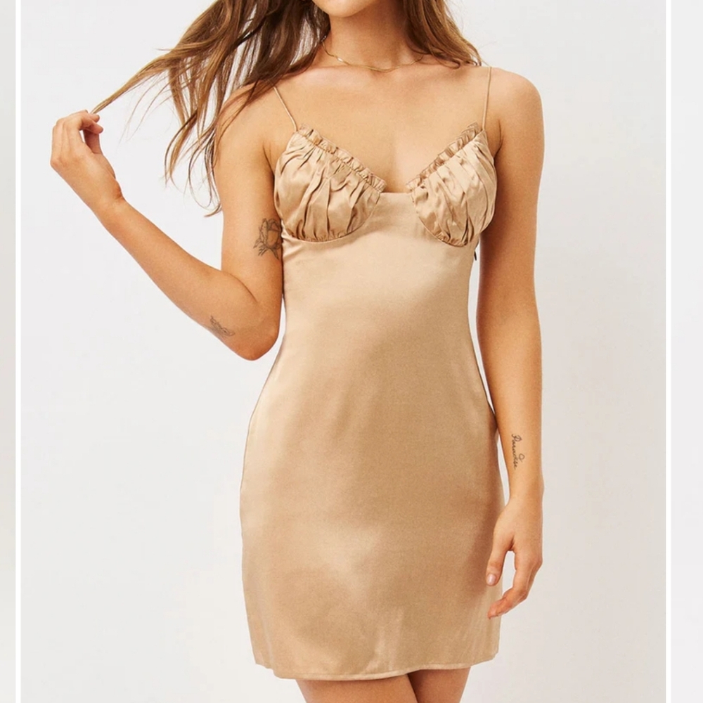 Frankie Bikini Silk Dress